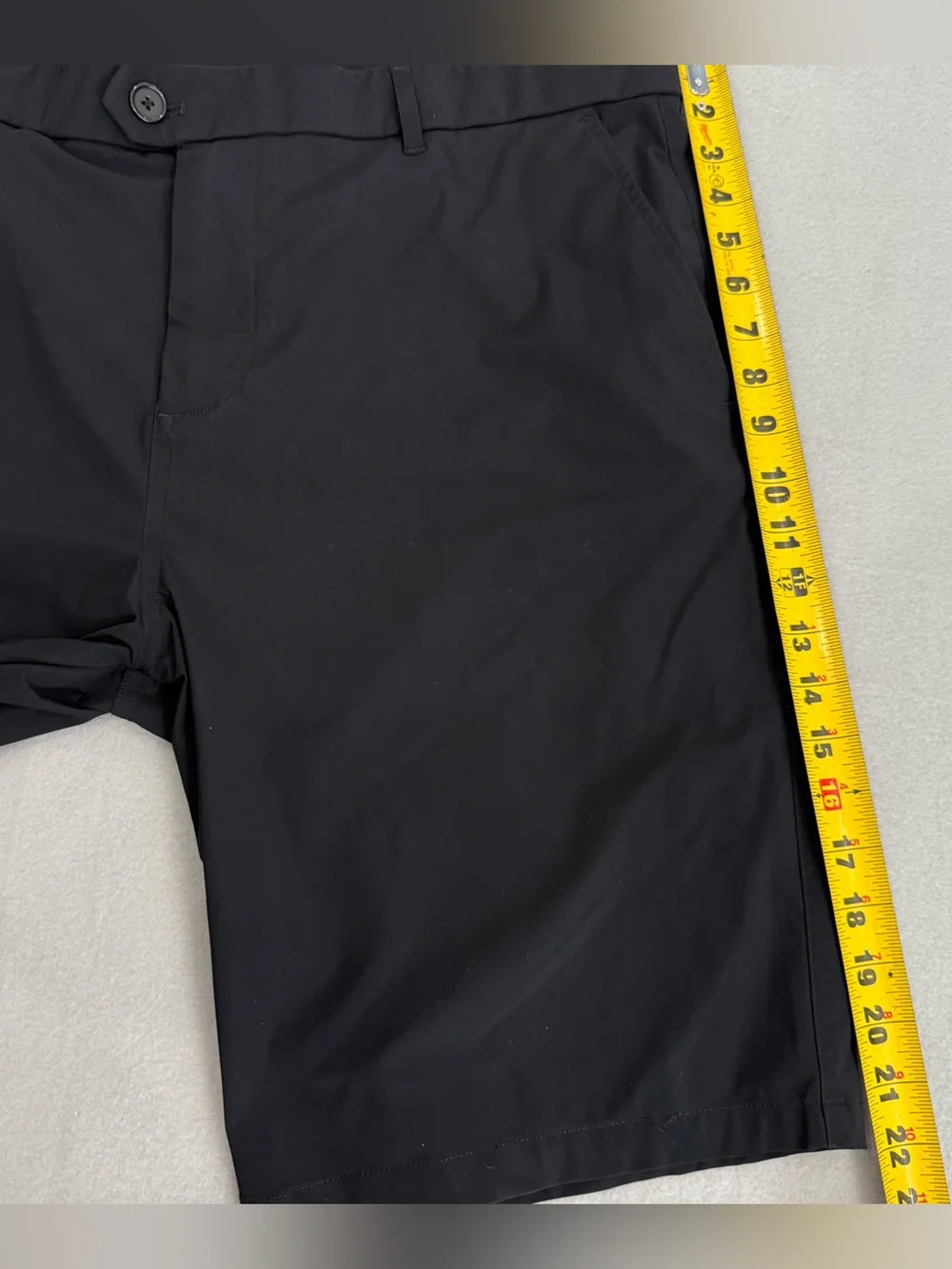 Greyson Montauk Black Shorts Men Sz 40 Chino Performance Stretch Golf 10” in